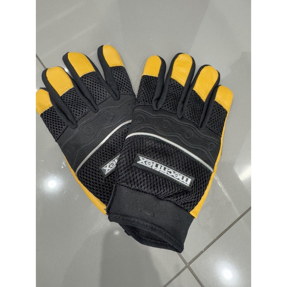 MechFlex MX-56 Pigskin Mechanics Utility Gloves - Medium